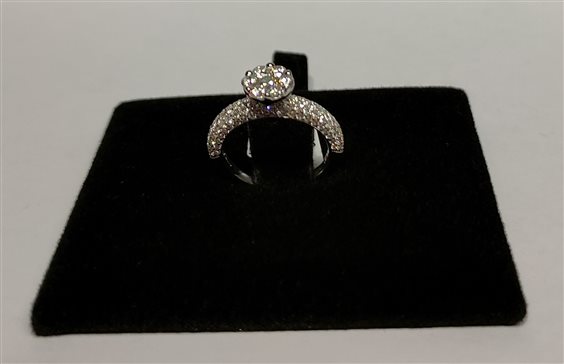 Anello Sangiorgi Preziosi Donna in Oro bianco Diamante 44463113-250886 - 44463113-250886